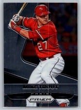 2015 Panini Prizm Mike Trout Prizm #120 card