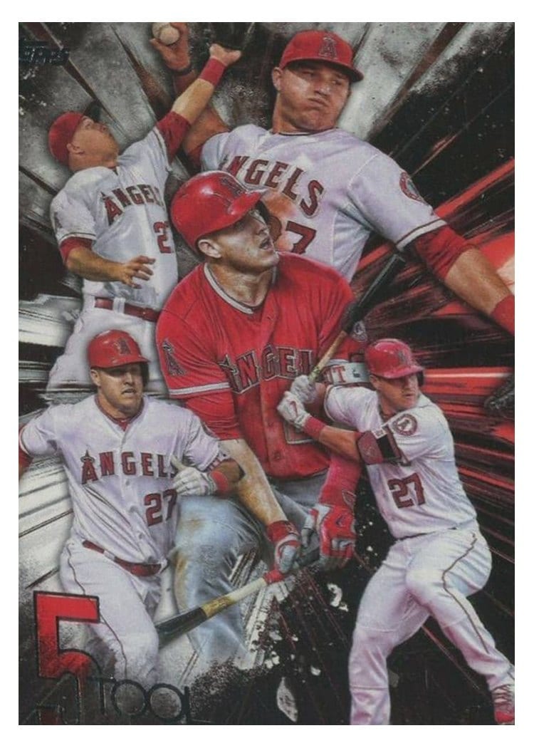 2017 Topps Five Tool Mike Trout #5T-1 card