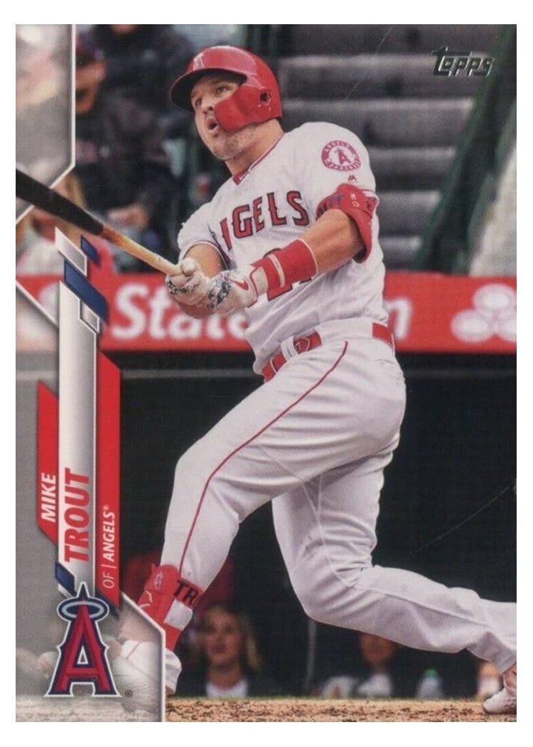 2020 Topps Base Set Mike Trout #1 card