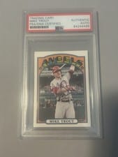 2020 Topps Heritage Real One Autographs Mike Trout #ROA-MT card