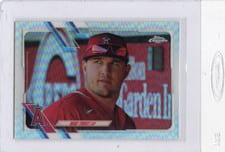 2021 Topps Chrome Mike Trout #27 card