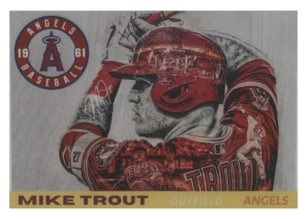 2021 Topps Project70 Base Set Mike Trout #159 card
