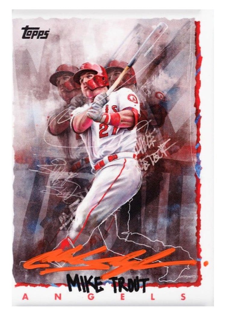 2021 Topps Project70 Base Set Mike Trout #64 card