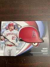 2022 Topps Commemorative Batting Helmet Relics Mike Trout #BH-MT card