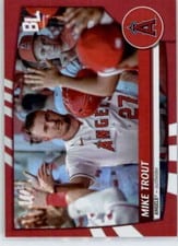 2023 Topps Big League Base Set Mike Trout #280 card
