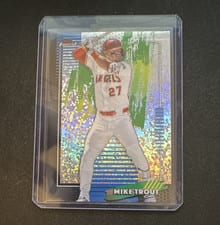 2024 Finest Diamond Finest Mike Trout #DF-3 card