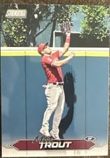 2024 Stadium Club Base Set Mike Trout #1 card