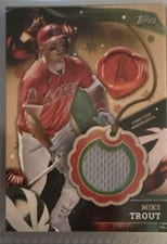 2024 Topps Holiday Relics Mike Trout #RC-MT card