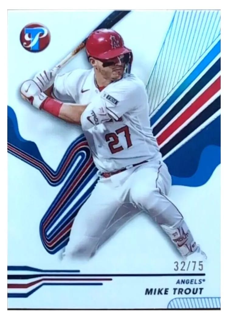 2024 Topps Pristine Base Set Mike Trout #8 card