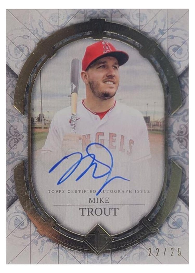 2024 Topps Transcendent Collection Autographs Mike Trout #TCA-MT card