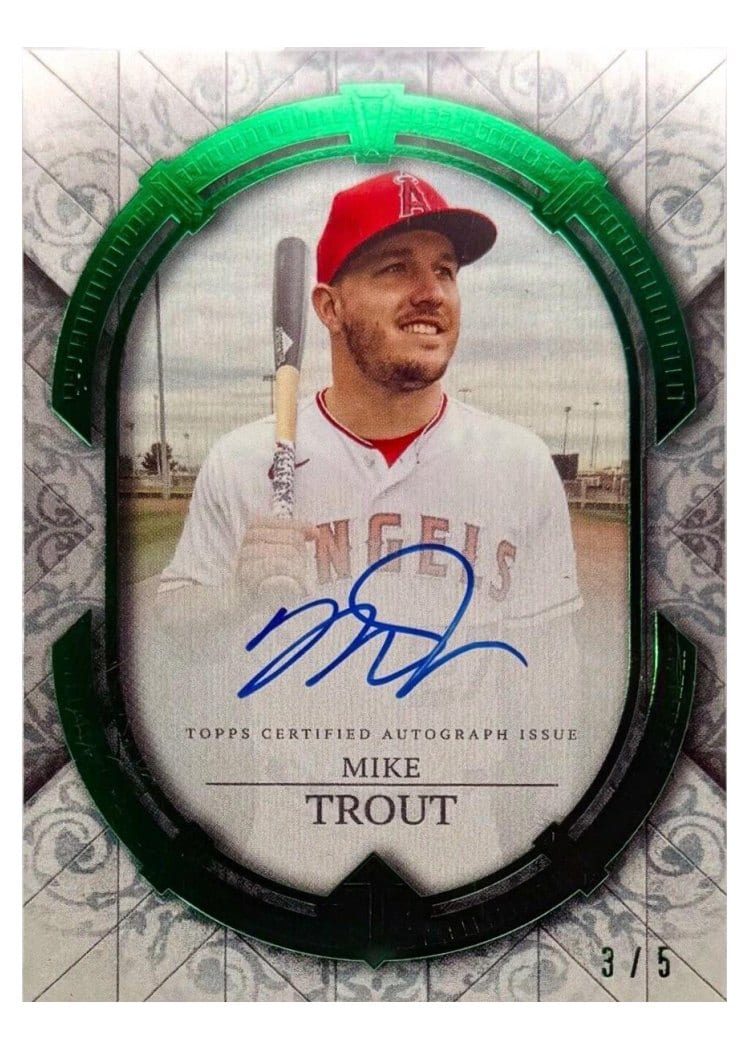 2024 Topps Transcendent Collection Autographs Mike Trout #TCA-MT card