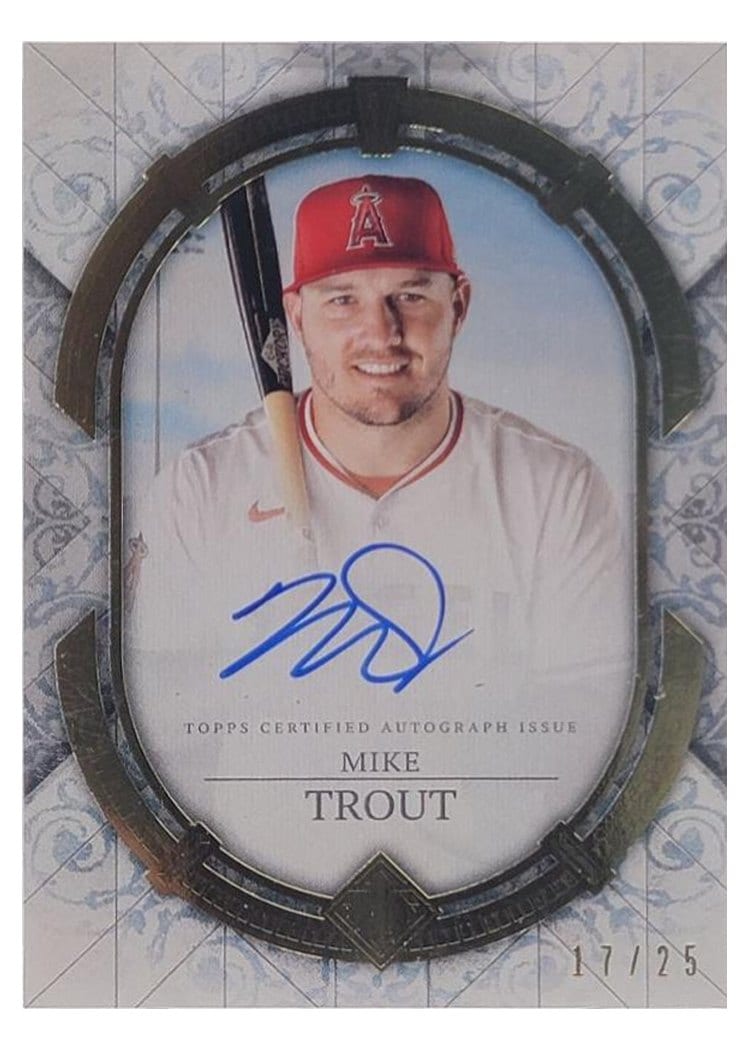 2024 Topps Transcendent Collection Autographs Mike Trout #TCA-MTR card