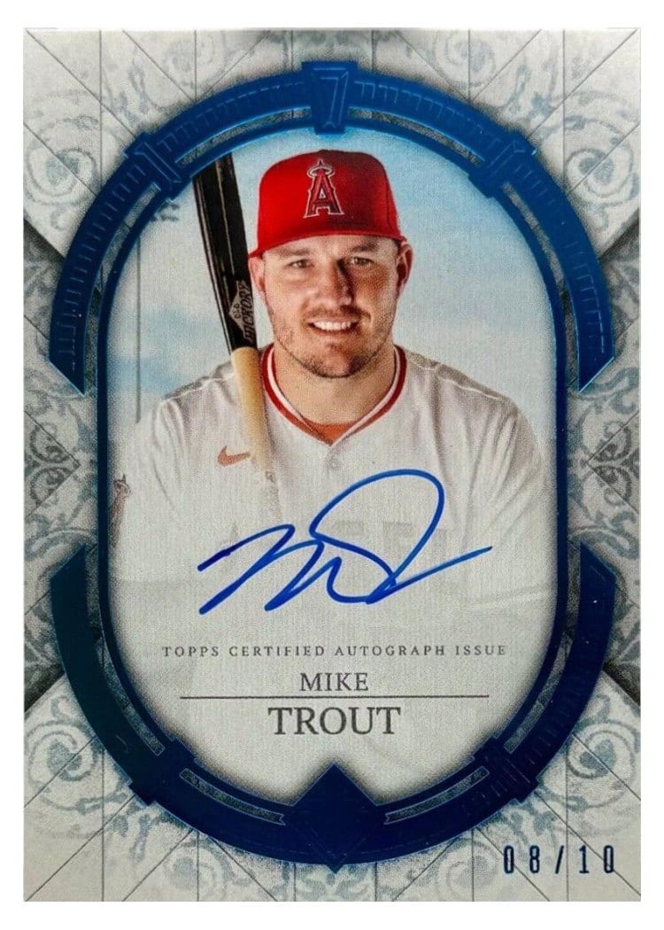 2024 Topps Transcendent Collection Autographs Mike Trout #TCA-MTR card