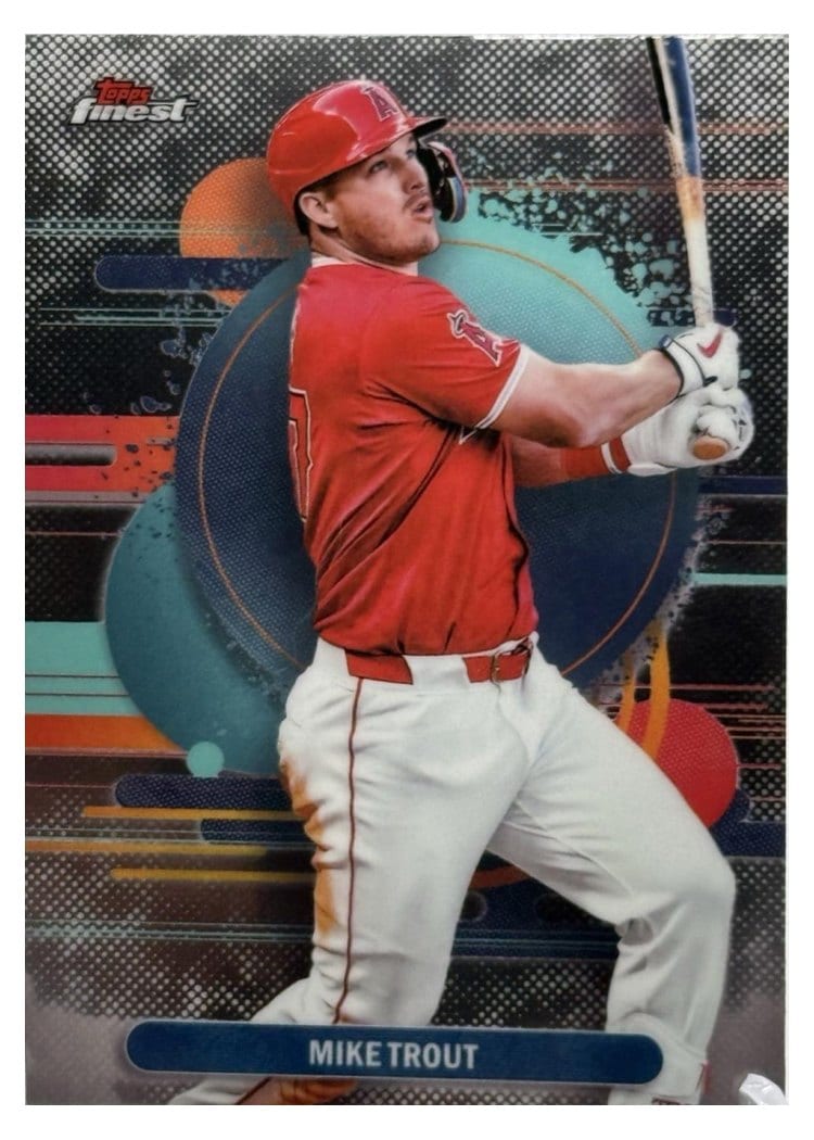 2025 Finest Base Set Mike Trout #131 card