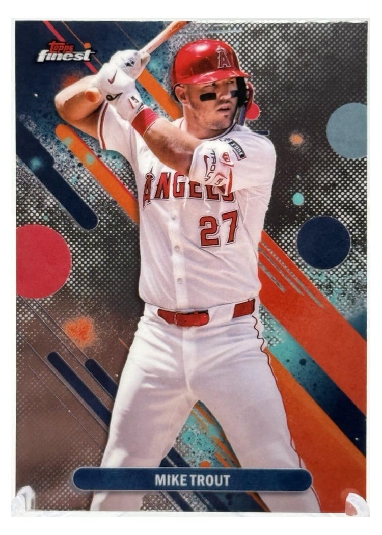 2025 Finest Base Set Mike Trout #41 card
