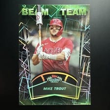 2025 Stadium Club Beam Team Mike Trout #BT-14 card