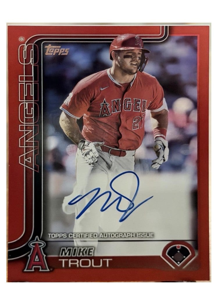 2025 Topps Mike Trout #200 card