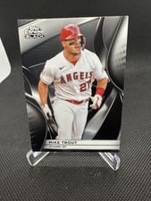 2025 Topps Chrome Black Base Set Mike Trout #5