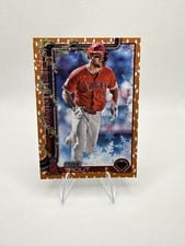 2025 Topps Holiday Base Set Mike Trout #H50 card