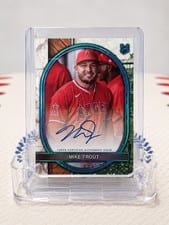 2025 Topps Museum Collection Archival Autographs Mike Trout #AA-MT