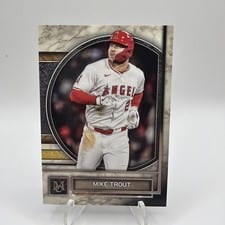 2025 Topps Museum Collection Base Set Mike Trout #100