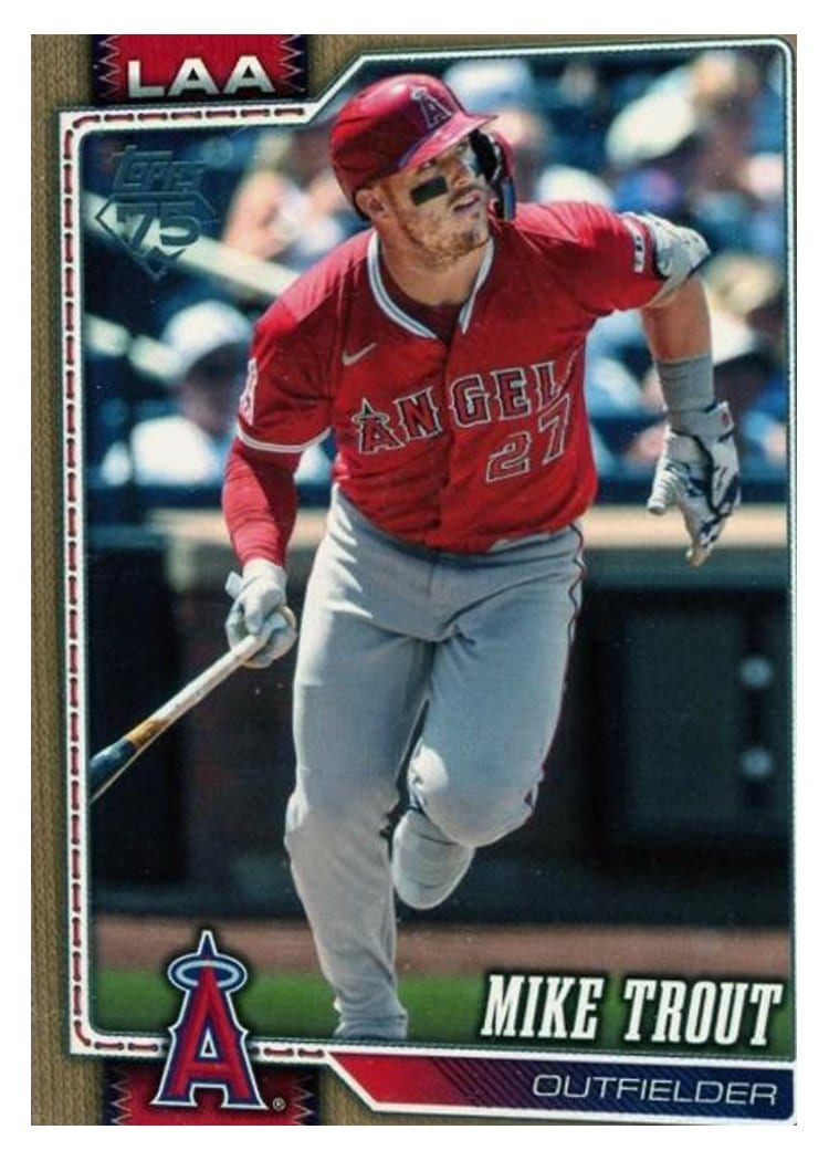 2026 Topps Mike Trout Gold #350 card