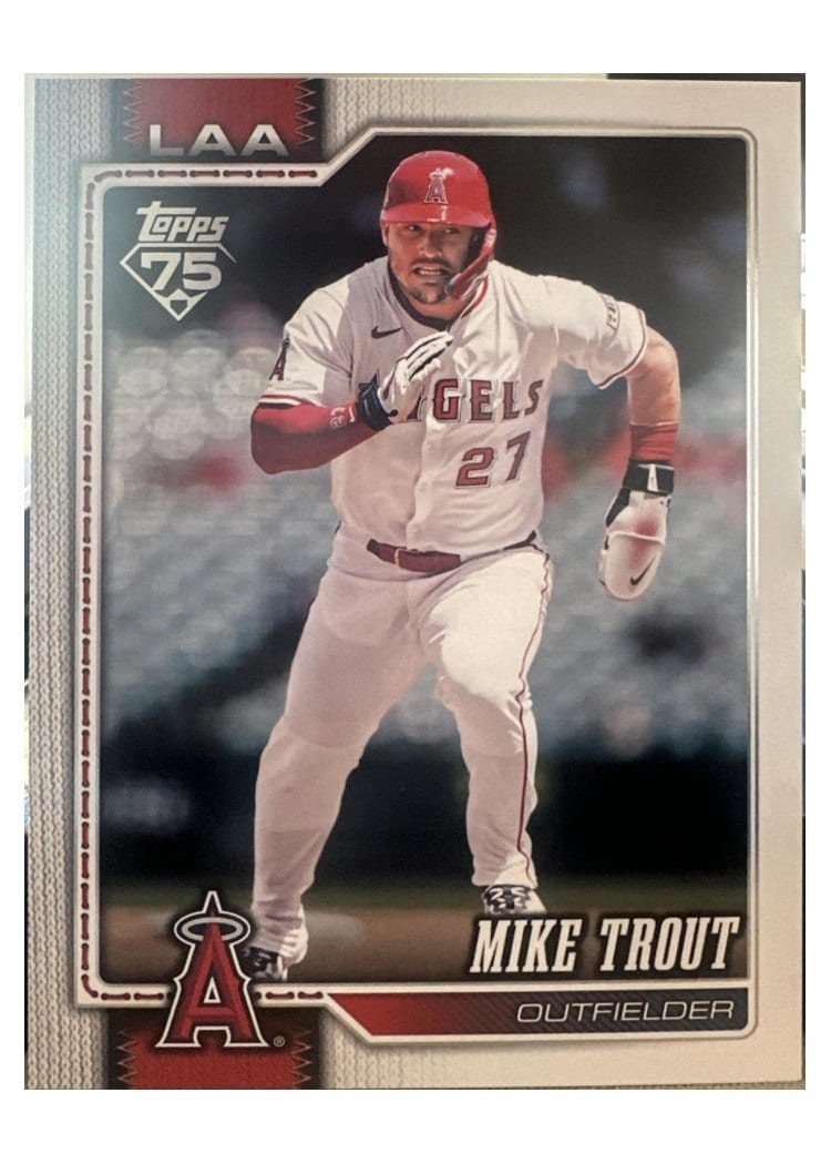 2026 Topps Mike Trout #350 card