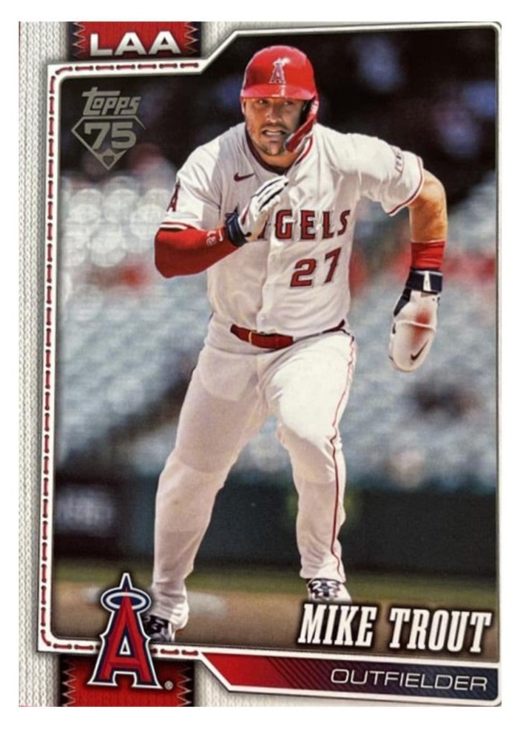 2026 Topps Mike Trout #350 card
