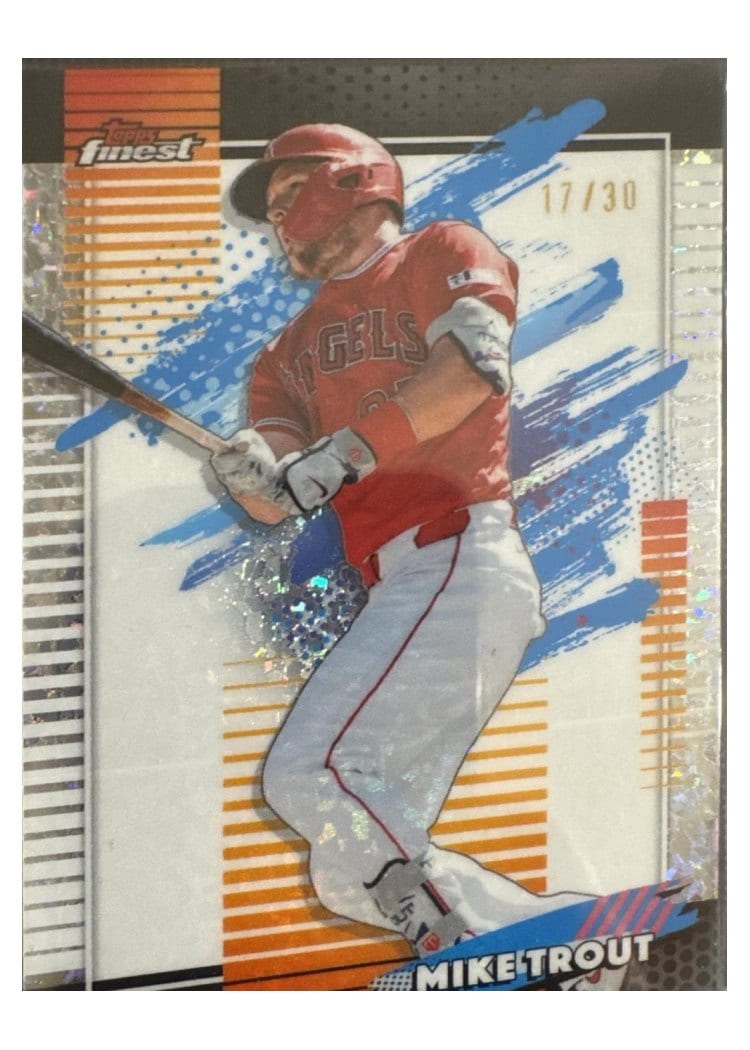 2026 Topps Finest Mike Trout #114 card