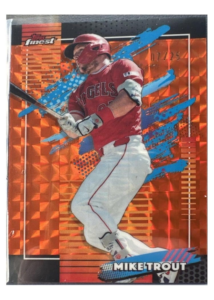 2026 Topps Finest Mike Trout #114 card