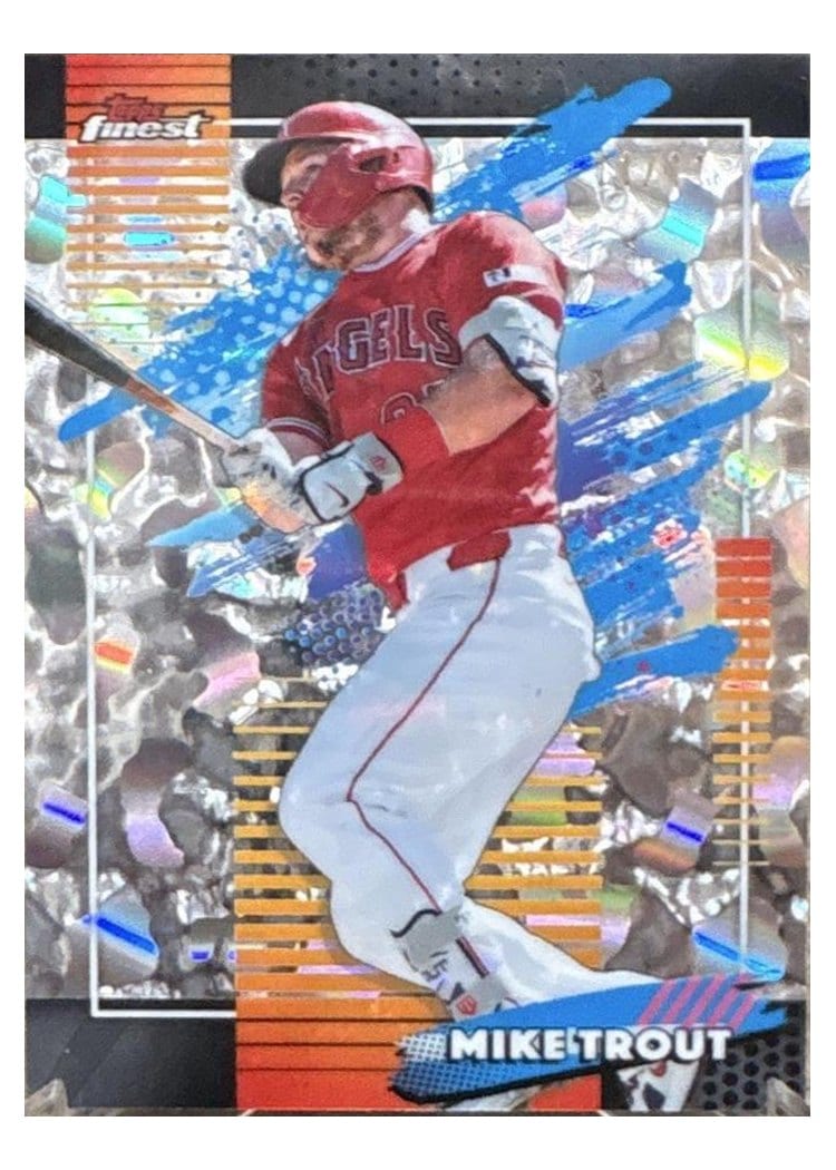 2026 Topps Finest Mike Trout #114 card