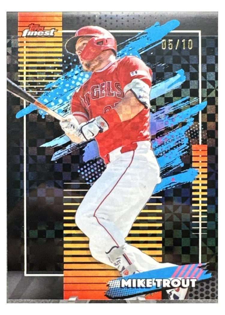 2026 Topps Finest Mike Trout #114 card