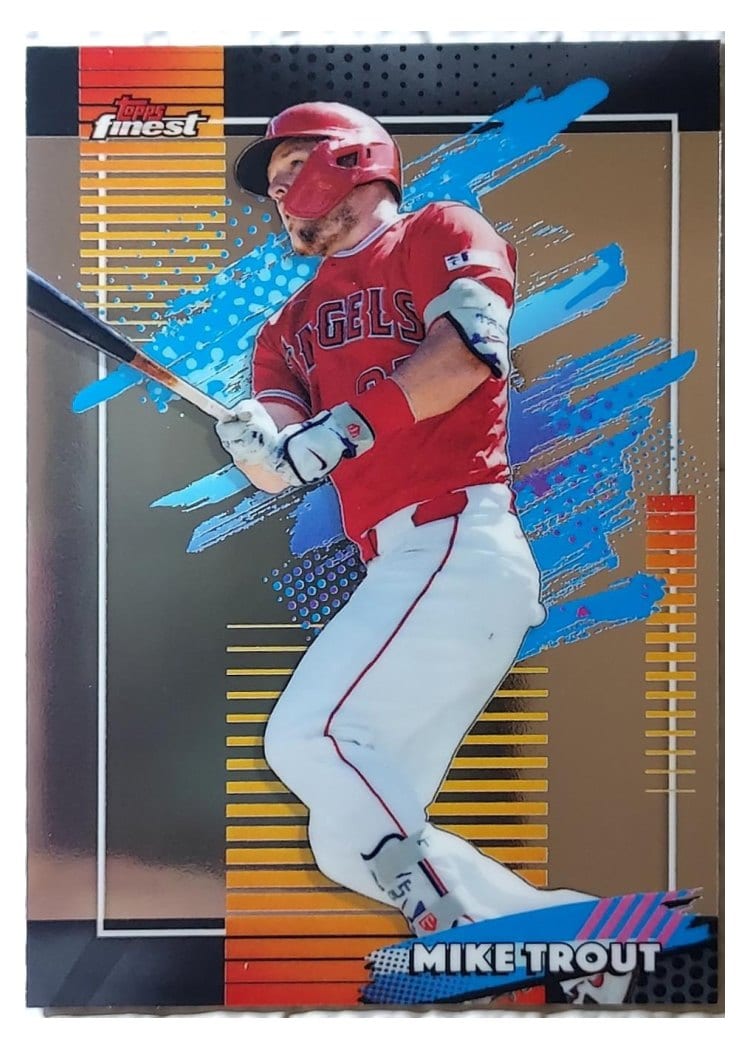 2026 Topps Finest Mike Trout #114 card