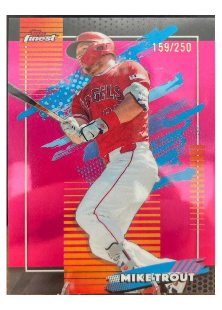2026 Topps Finest Mike Trout #114 card