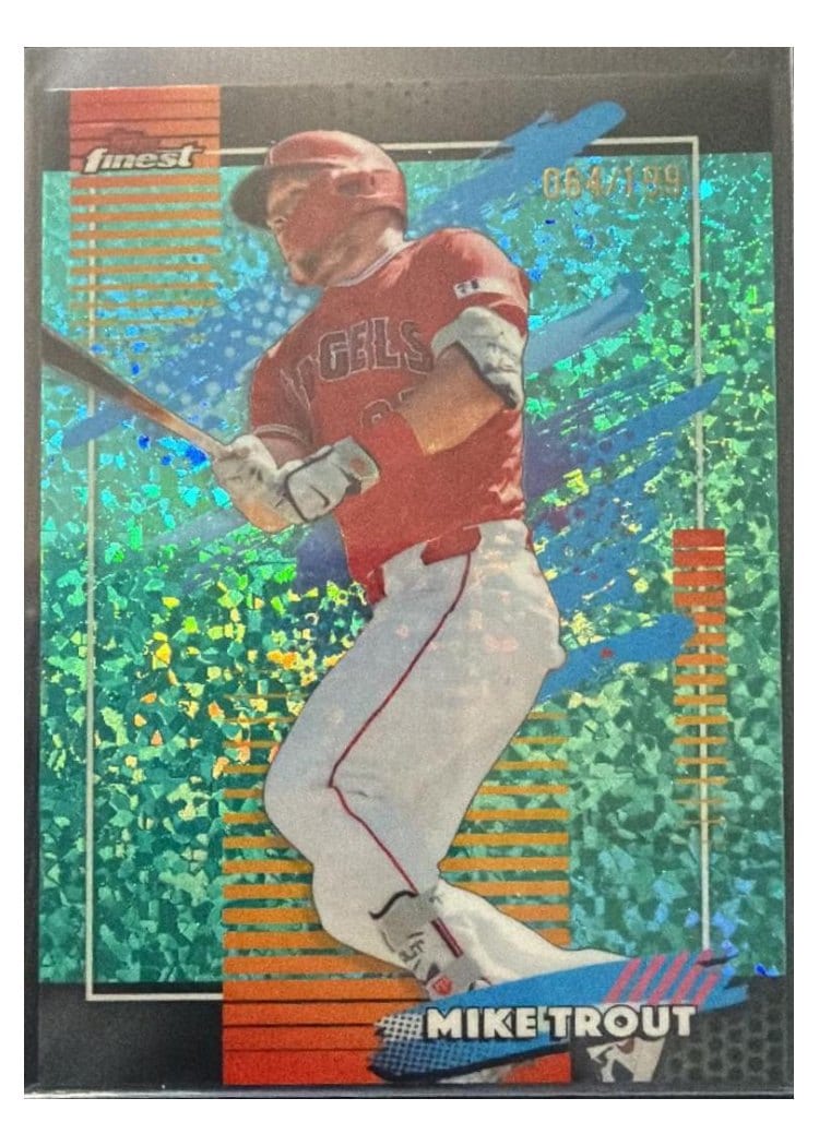 2026 Topps Finest Mike Trout #114 card