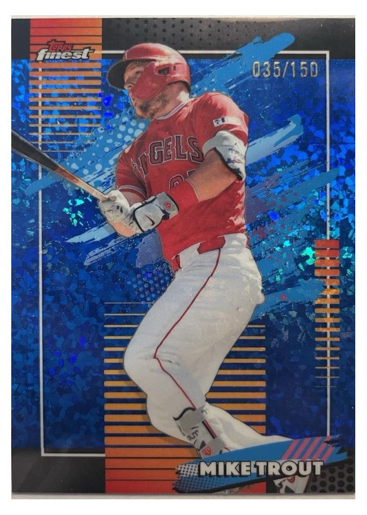 2026 Topps Finest Mike Trout #114 card