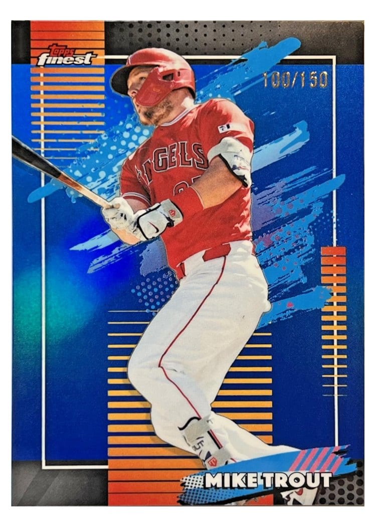 2026 Topps Finest Mike Trout #114 card