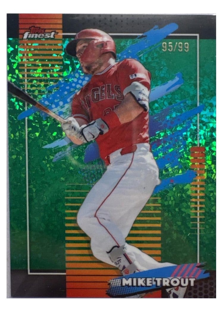 2026 Topps Finest Mike Trout #114 card