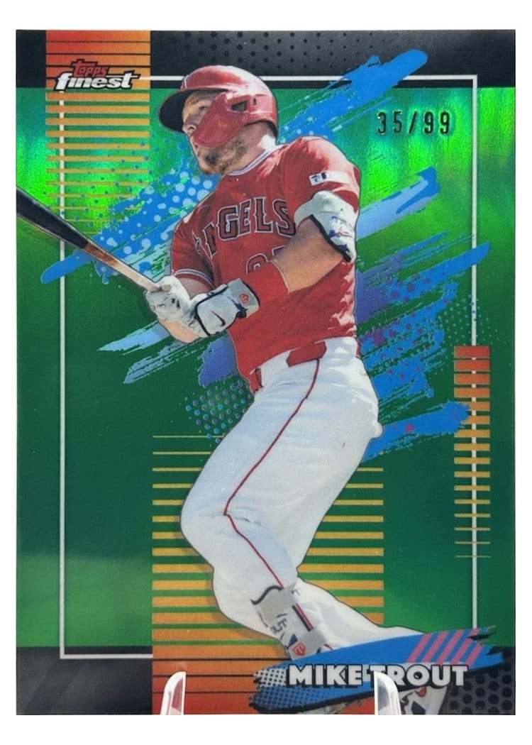 2026 Topps Finest Mike Trout #114 card