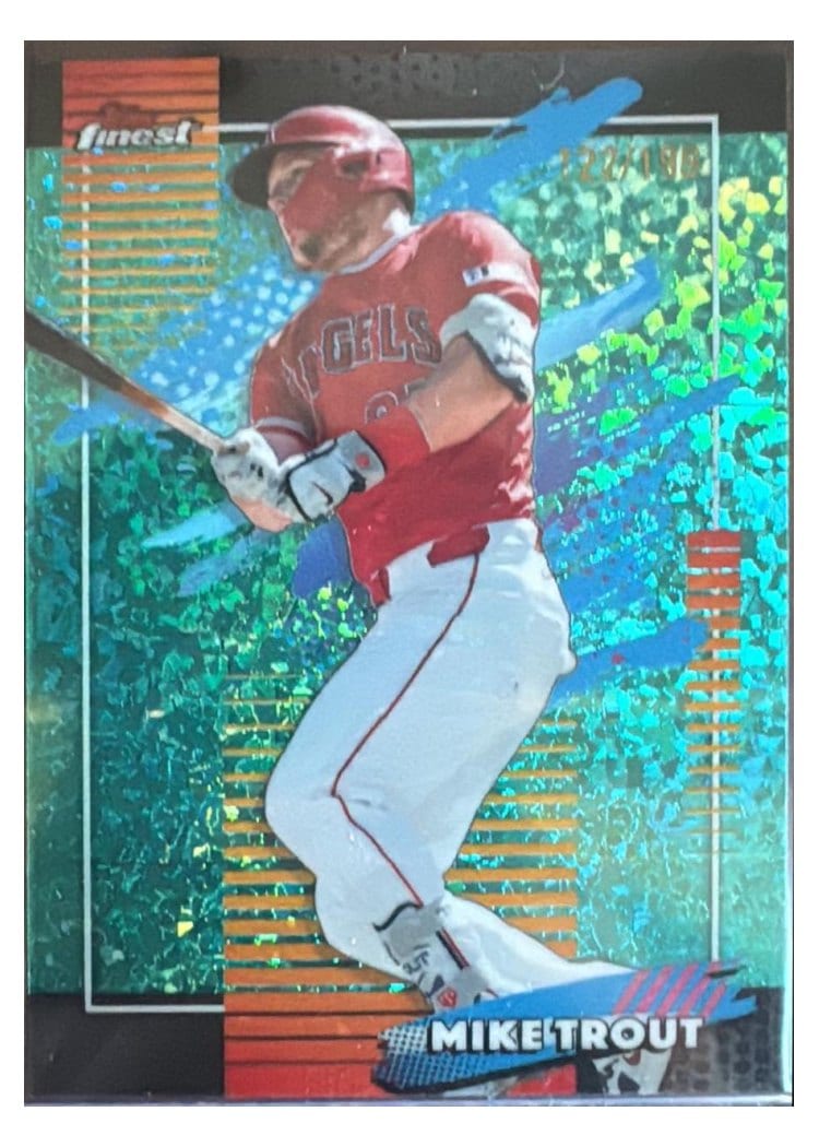 2026 Topps Finest Mike Trout #114 card
