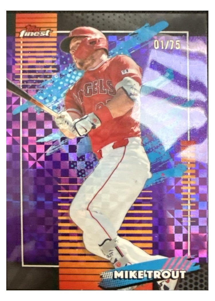 2026 Topps Finest Mike Trout #114 card