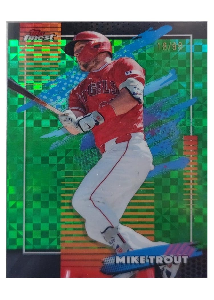 2026 Topps Finest Mike Trout #114 card