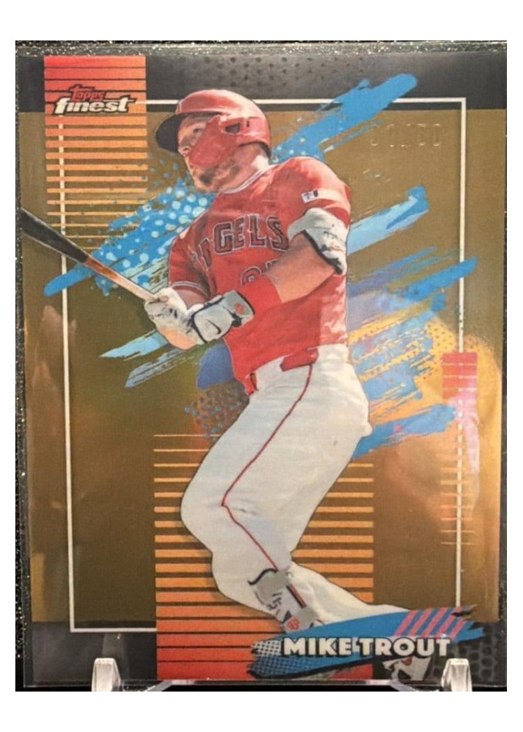 2026 Topps Finest Mike Trout #114 card