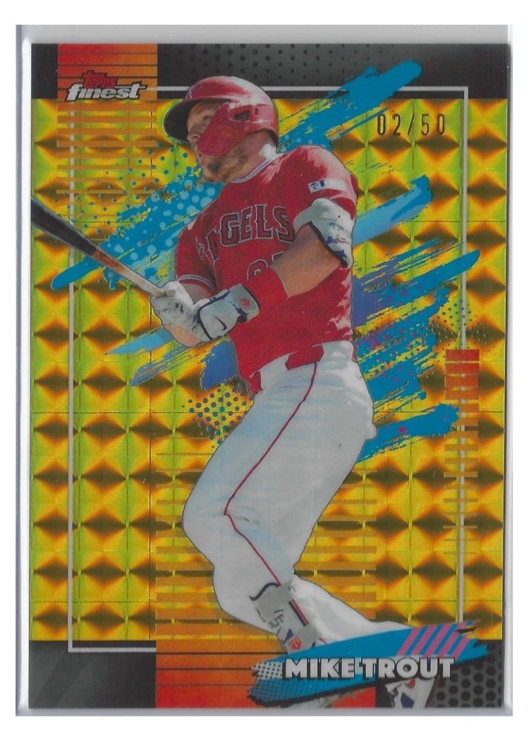 2026 Topps Finest Mike Trout #114 card