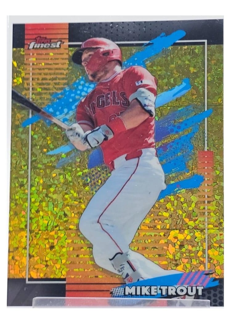 2026 Topps Finest Mike Trout #114 card