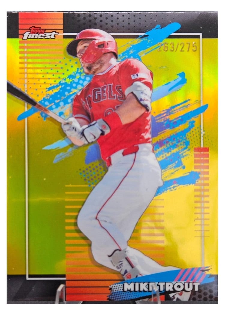 2026 Topps Finest Mike Trout #114 card