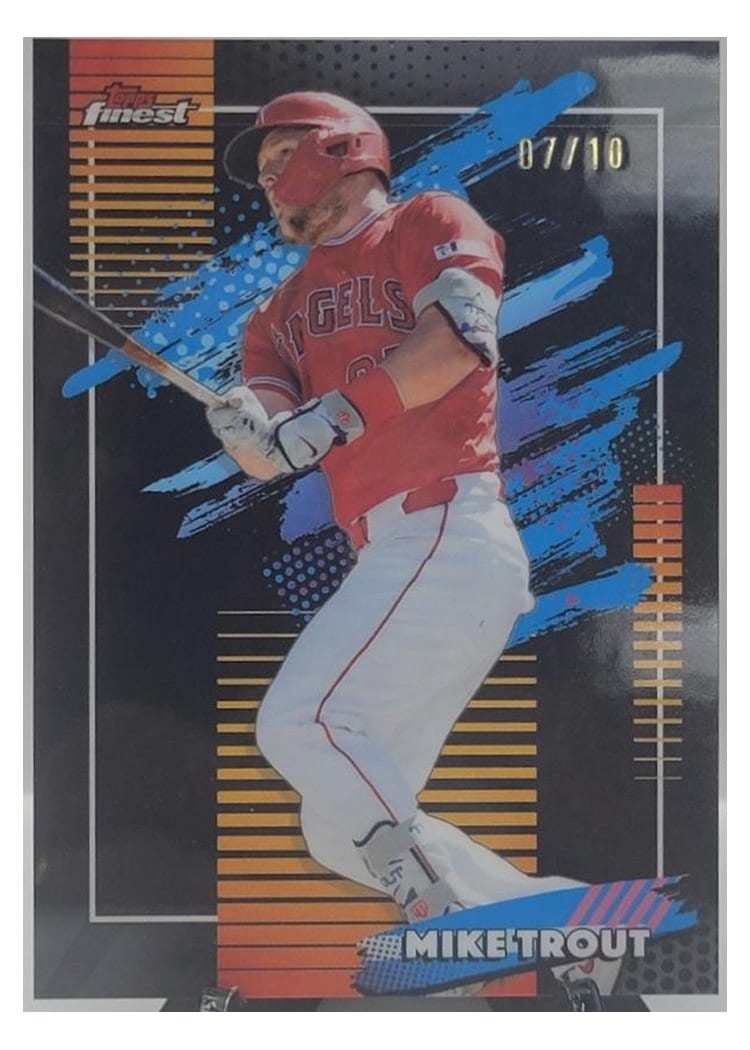 2026 Topps Finest Mike Trout #114 card