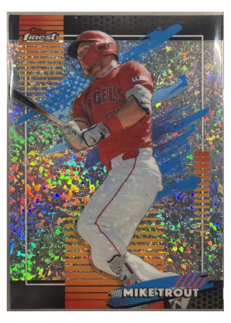2026 Topps Finest Mike Trout #114 card