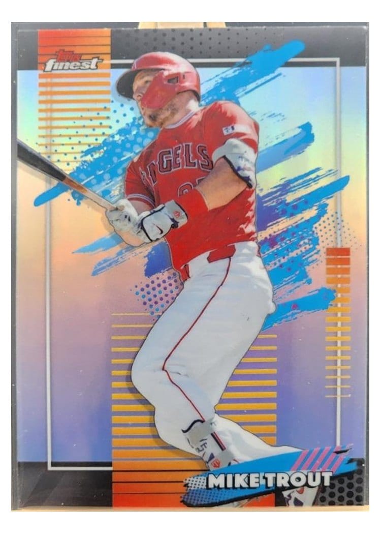 2026 Topps Finest Mike Trout #114 card