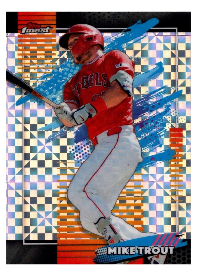 2026 Topps Finest Mike Trout #114 card